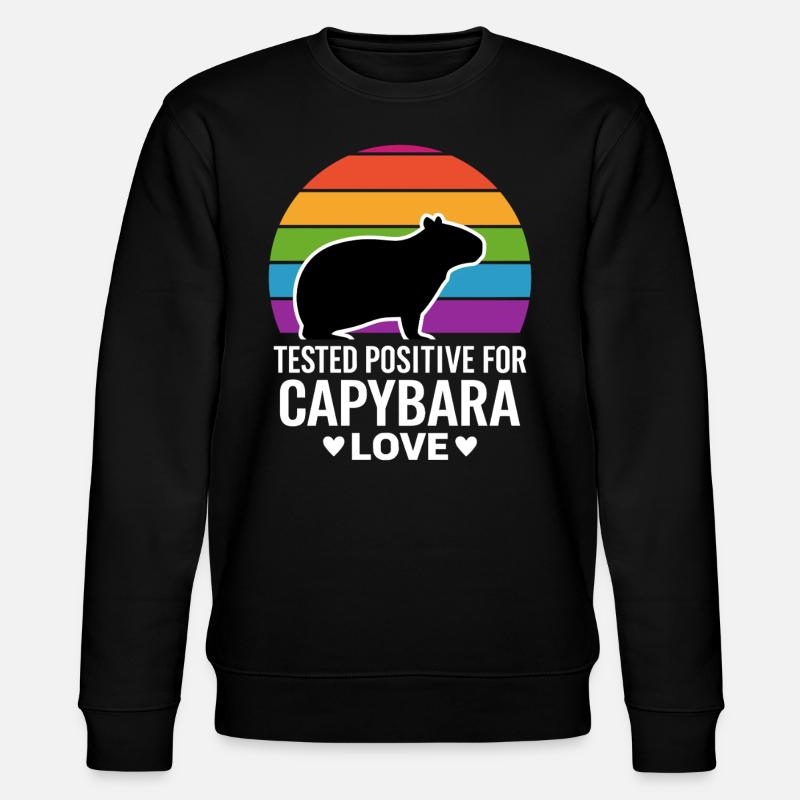 Capybara - Stanley/Stella CHANGER Unisex Organic Sweatshirt - black
