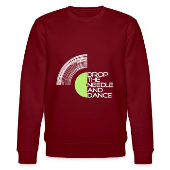 Vinyle - Sweat bio CHANGER Stanley/Stella Unisexe - bordeaux - Devant - Nik (191cm) & Marisol (170cm)