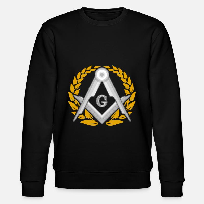 Masonic Freemasonry Fraternal - Stanley/Stella Unisex Bio-Sweatshirt CHANGER  - Schwarz