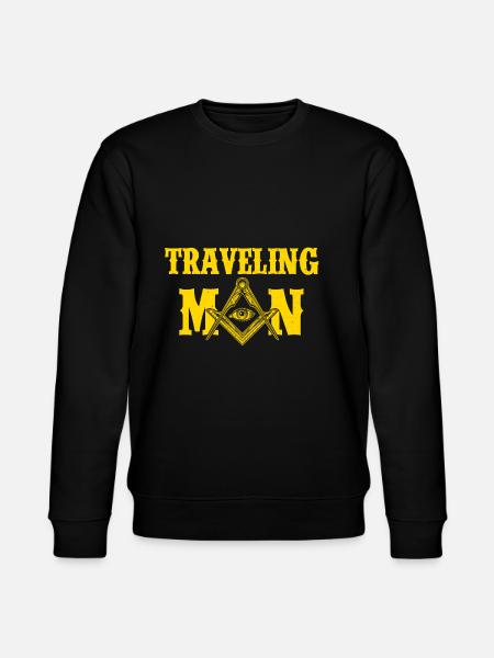 Masonic Freemasonry Fraternal - Stanley/Stella Unisex Bio-Sweatshirt CHANGER  - Schwarz