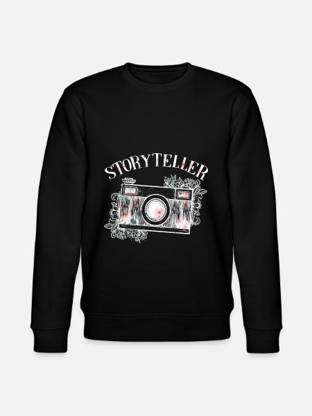 Photography Camera Lens - Stanley/Stella Unisex Bio-Sweatshirt CHANGER - Schwarz