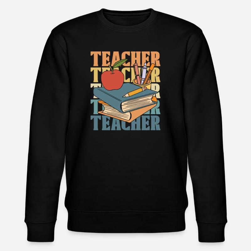Lehrer Pädagoge - Stanley/Stella Unisex Bio-Sweatshirt CHANGER  - Schwarz