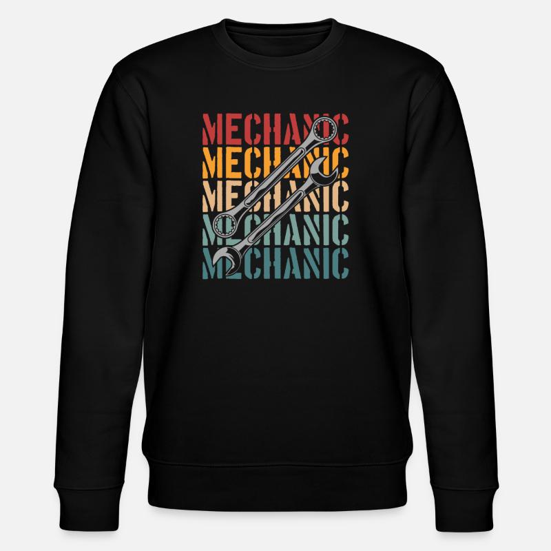 Kfz Mechaniker - Stanley/Stella Unisex Bio-Sweatshirt CHANGER  - Schwarz