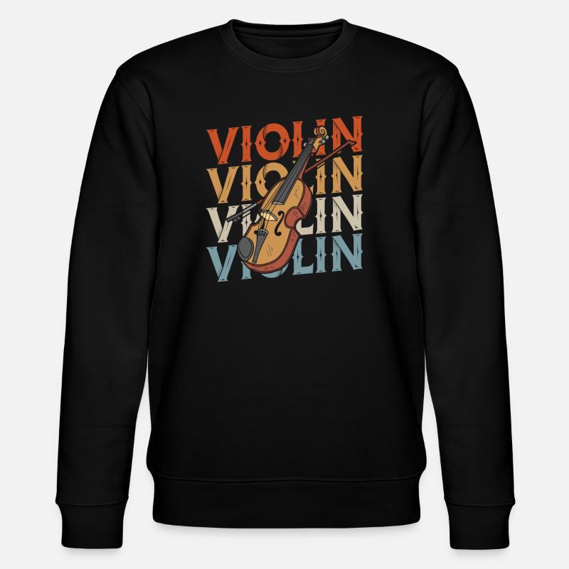 Violon Violon - Sweat bio CHANGER Stanley/Stella Unisexe - noir