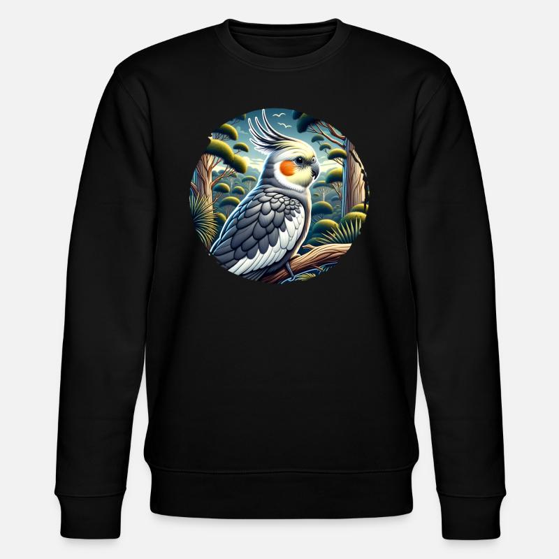 Calopsitte - Sweat bio CHANGER Stanley/Stella Unisexe - noir