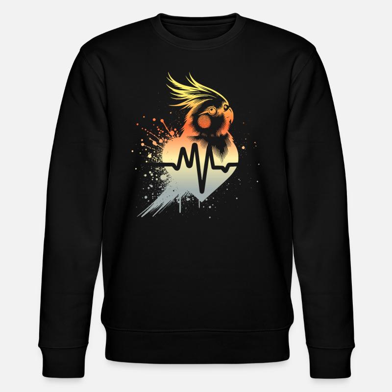 Cardio calopsitte - Sweat bio CHANGER Stanley/Stella Unisexe - noir