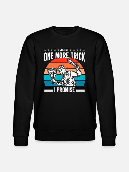 Funny juggling saying - Stanley/Stella CHANGER Unisex Organic Sweatshirt - black