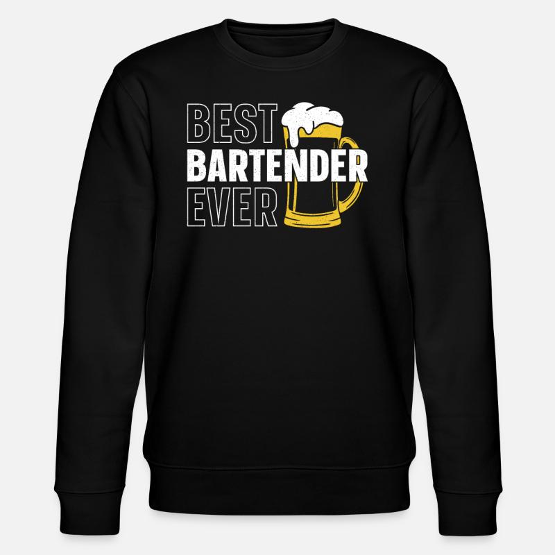 Bartender Mixologist Best - Stanley/Stella Unisex Bio-Sweatshirt CHANGER  - Schwarz