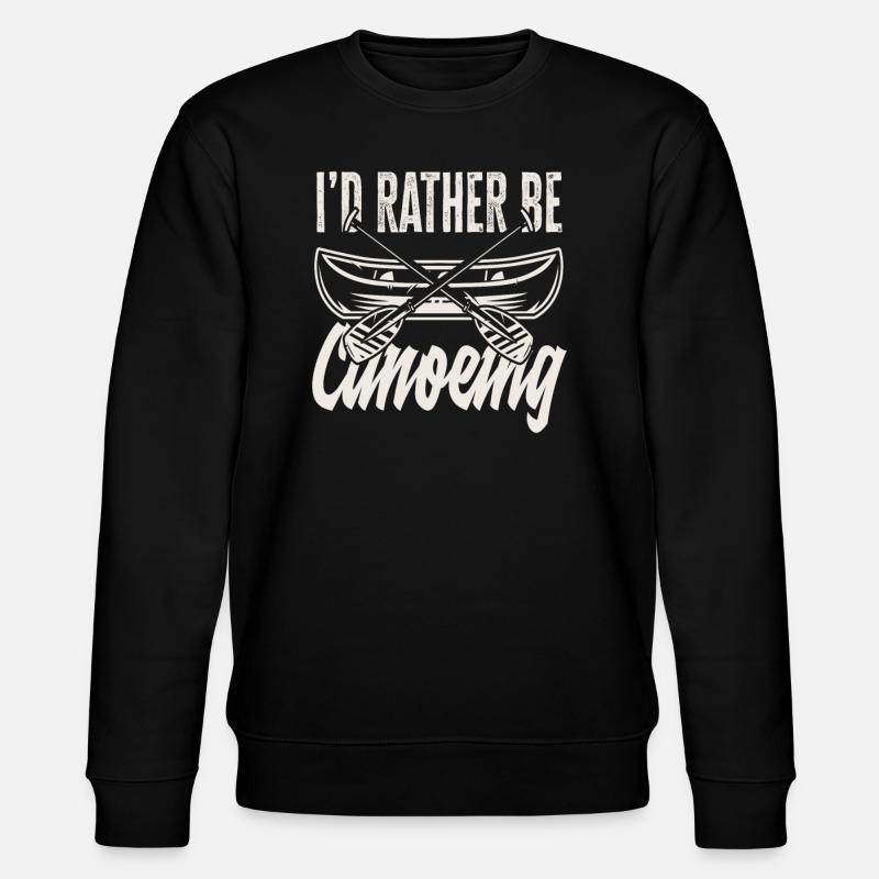 Canoe Canoe - Stanley/Stella CHANGER Unisex Organic Sweatshirt - black
