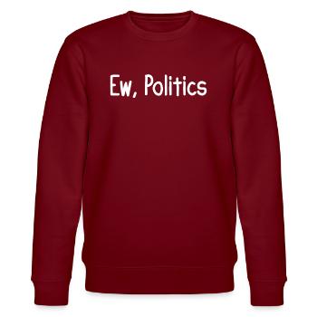 Ew, Politique - Sweat bio CHANGER Stanley/Stella Unisexe - bordeaux - Devant - Nik (191cm) & Marisol (170cm)