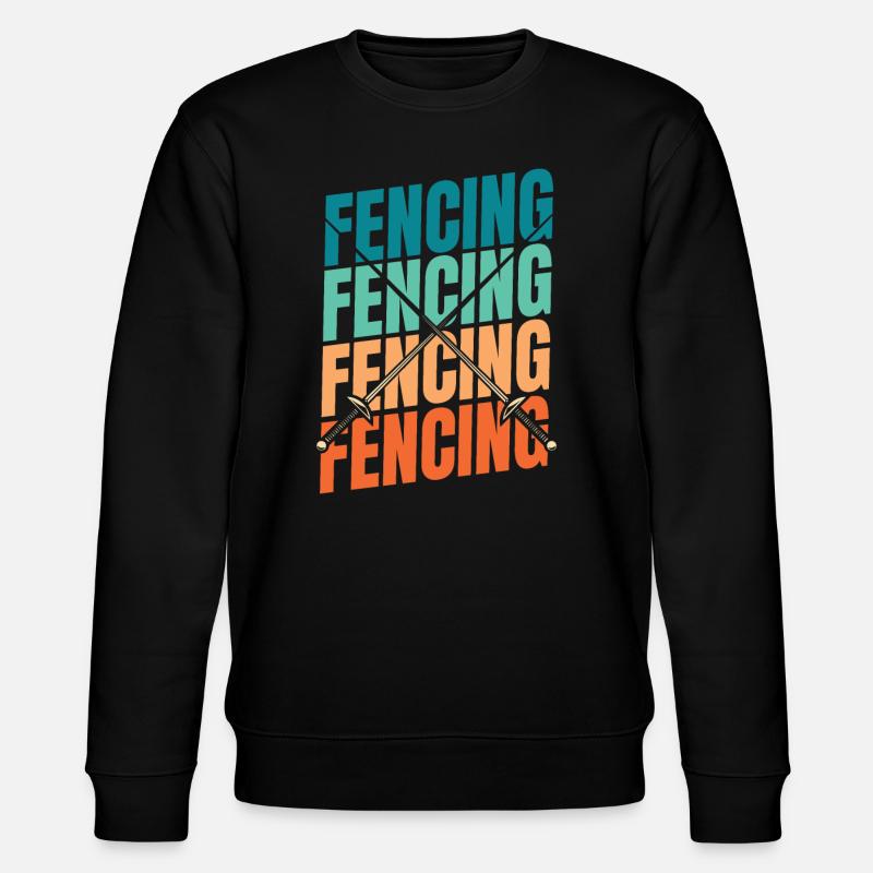 Fechten Fechter - Stanley/Stella Unisex Bio-Sweatshirt CHANGER  - Schwarz