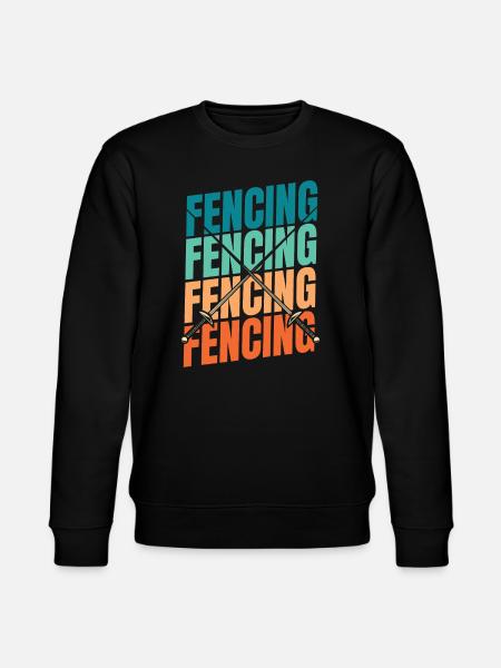 Fechten Fechter - Stanley/Stella Unisex Bio-Sweatshirt CHANGER  - Schwarz