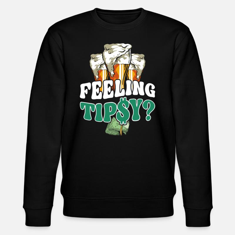 Bartender Mixologist Feeling - Stanley/Stella Unisex Bio-Sweatshirt CHANGER  - Schwarz