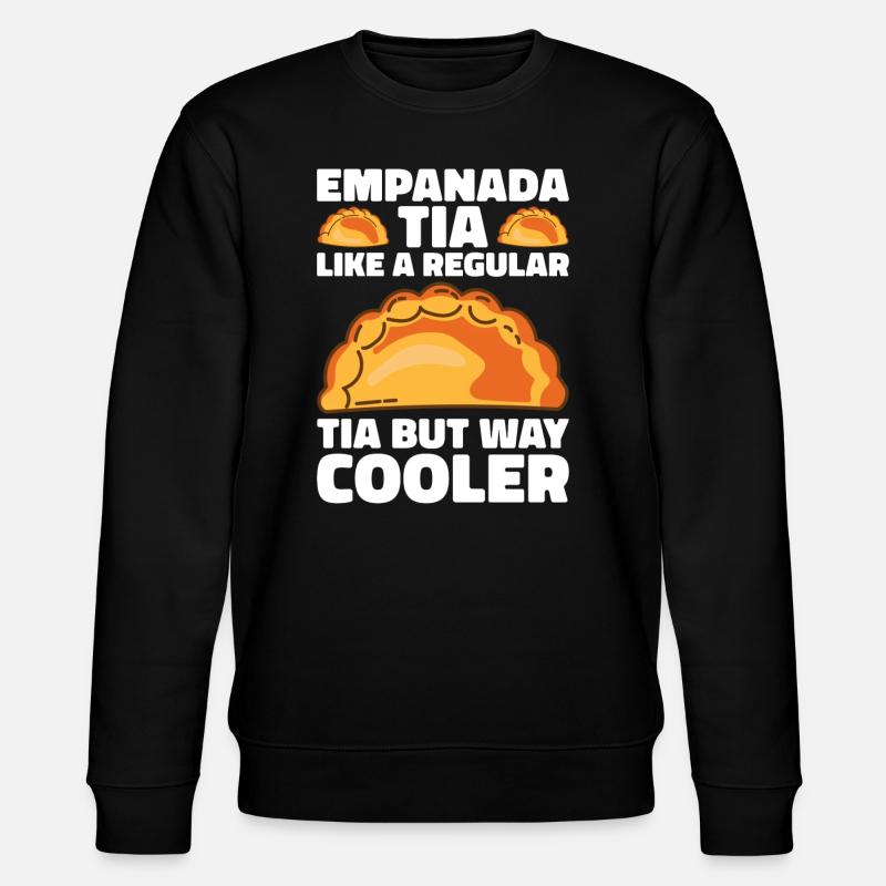Empanada Spanische Teigtasche Mexikanisch - Stanley/Stella Unisex Bio-Sweatshirt CHANGER  - Schwarz