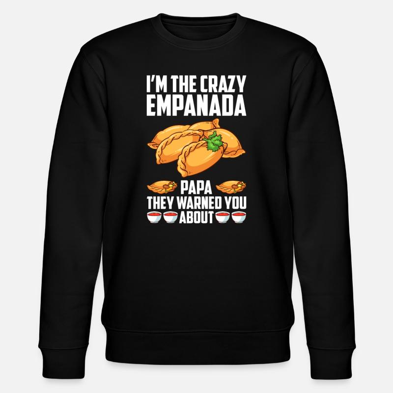 Empanada Dumpling Espagnole Mexicaine - Sweat bio CHANGER Stanley/Stella Unisexe - noir