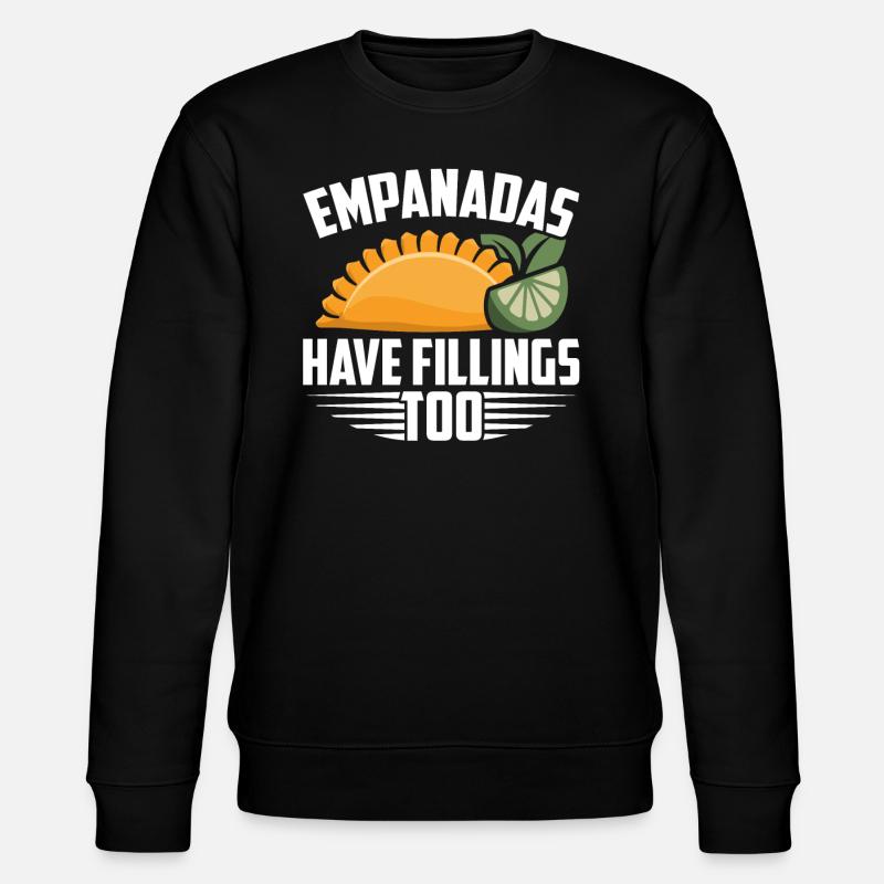 Empanada Dumpling Espagnole Mexicaine - Sweat bio CHANGER Stanley/Stella Unisexe - noir