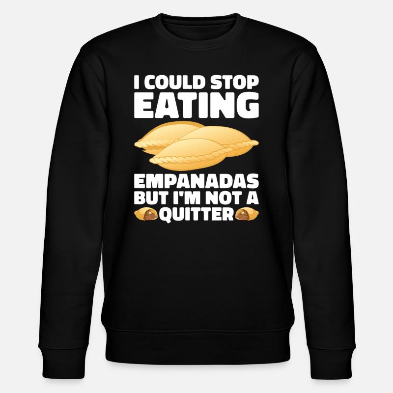 Empanada Spanische Teigtasche Mexikanisch - Stanley/Stella Unisex Bio-Sweatshirt CHANGER  - Schwarz