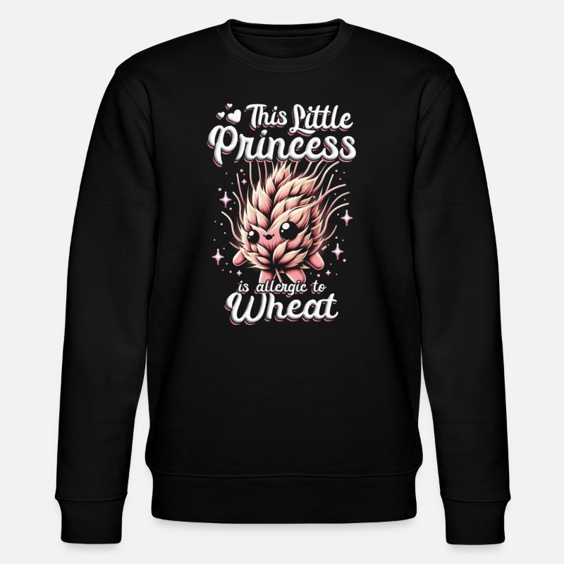 Wheat allergy - Stanley/Stella CHANGER Unisex Organic Sweatshirt - black