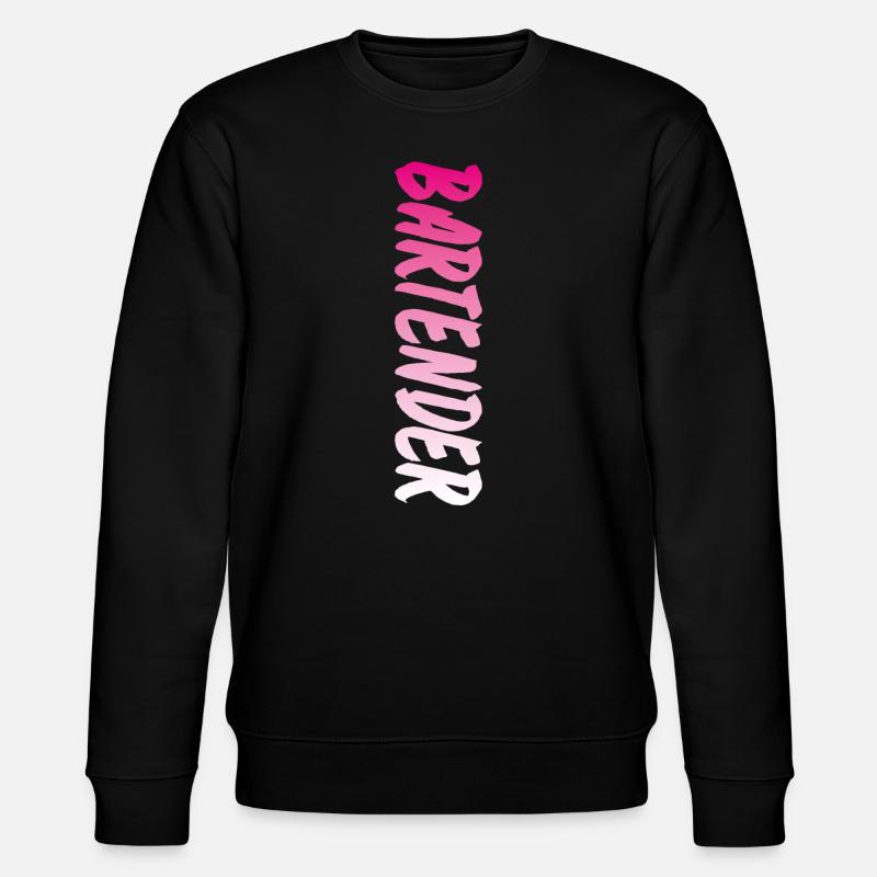 Bartender Mixologist Bartender - Stanley/Stella Unisex Bio-Sweatshirt CHANGER  - Schwarz