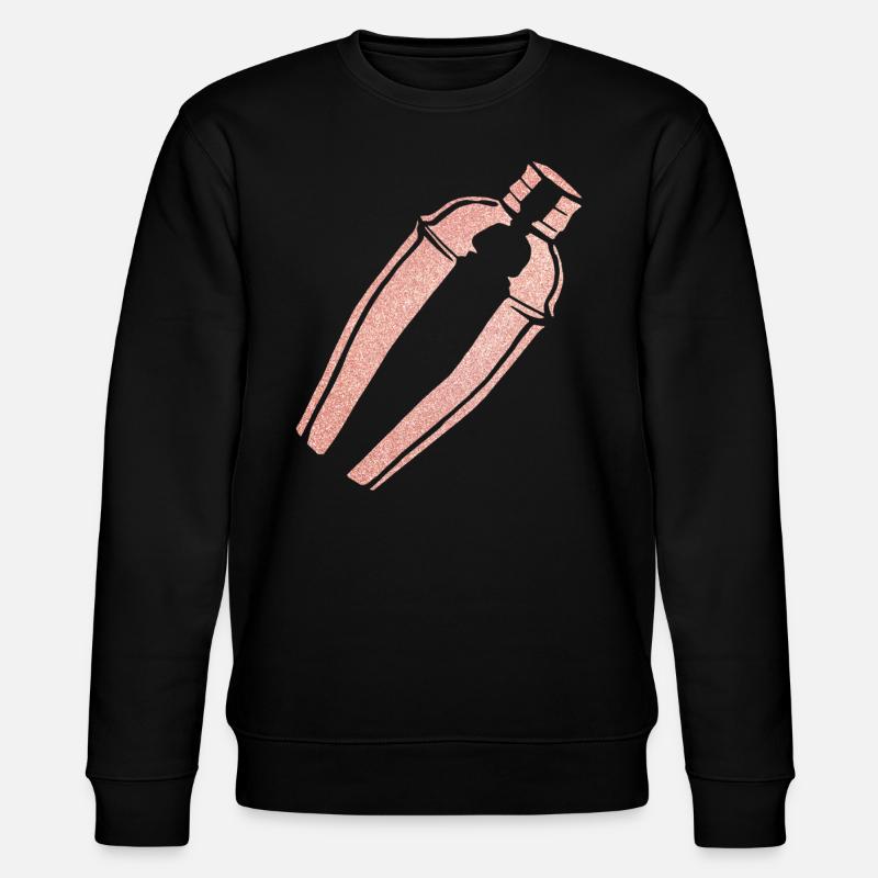 Bartender Mixologist Shaker - Stanley/Stella Unisex Bio-Sweatshirt CHANGER  - Schwarz
