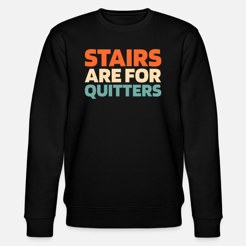 Elevator Elevator - Stanley/Stella CHANGER Unisex Organic Sweatshirt - black