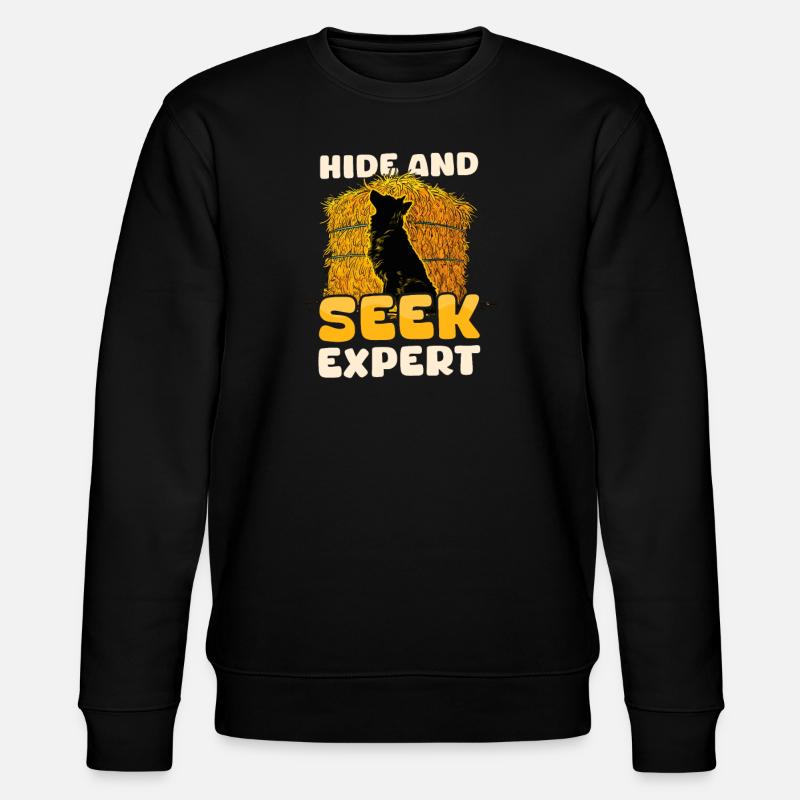Barn Hunt Expert cache-cache - Sweat bio CHANGER Stanley/Stella Unisexe - noir
