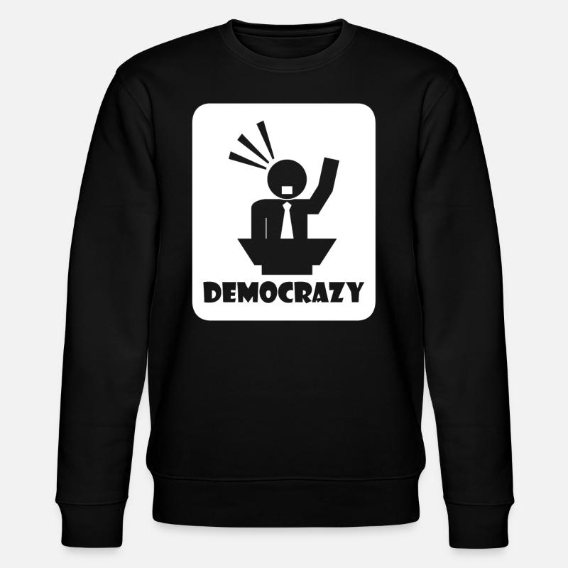 Élections Démocratie Démocrate Démocrate - Sweat bio CHANGER Stanley/Stella Unisexe - noir