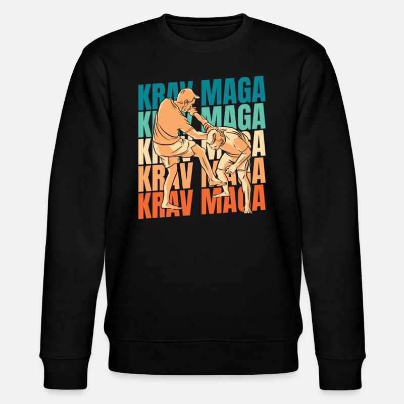 Krav Maga - Stanley/Stella Unisex Bio-Sweatshirt CHANGER  - Schwarz