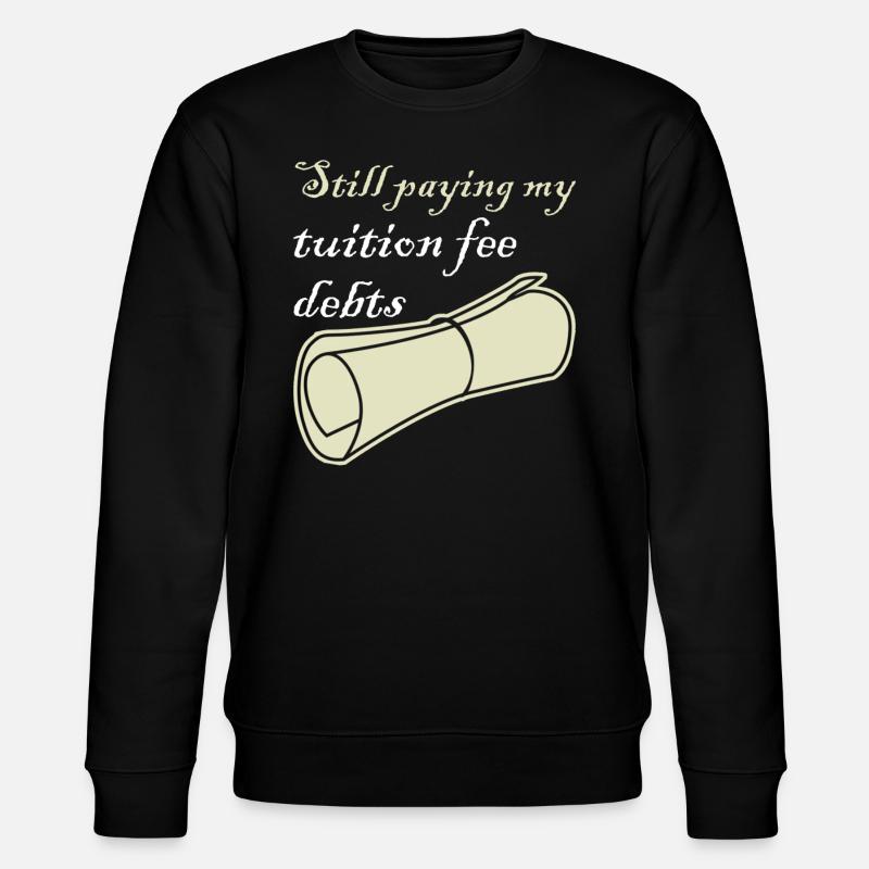 Frais de scolarité Étudiant - Sweat bio CHANGER Stanley/Stella Unisexe - noir