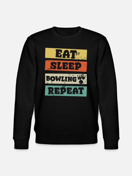 Manger dormir Bowling Répéter - Sweat bio CHANGER Stanley/Stella Unisexe - noir