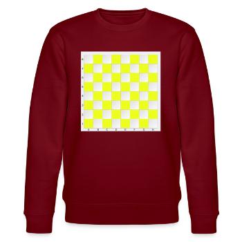Portable Chess Board - Play Chess Instantly 3 - Stanley/Stella CHANGER Unisex Organic Sweatshirt - burgundy - Front - Nik (191cm) & Marisol (170cm)