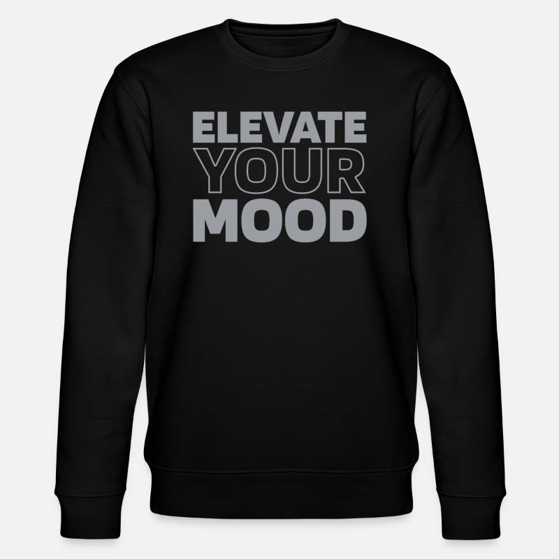 Elevator Elevator - Stanley/Stella CHANGER Unisex Organic Sweatshirt - black