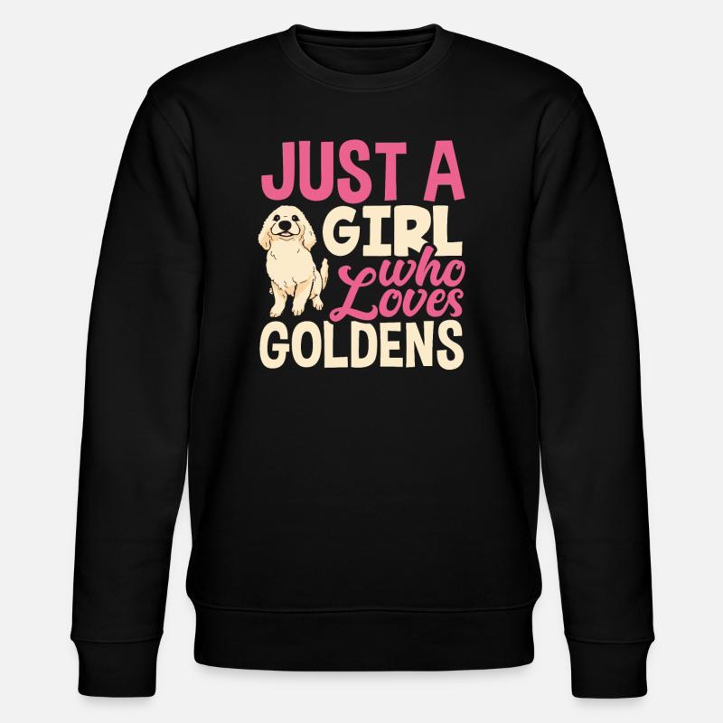 Fille Pet Golden Retriever - Sweat bio CHANGER Stanley/Stella Unisexe - noir