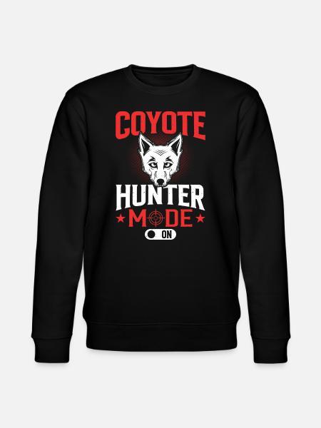 Kojotenjagd Yote - Stanley/Stella Unisex Bio-Sweatshirt CHANGER  - Schwarz