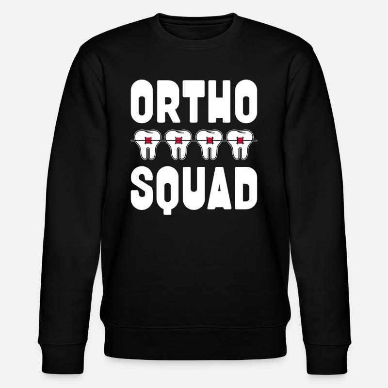 Orthodontiste - Sweat bio CHANGER Stanley/Stella Unisexe - noir