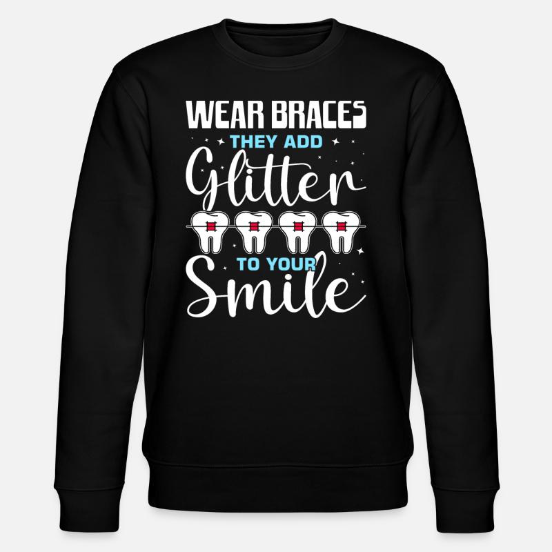 Orthodontiste - Sweat bio CHANGER Stanley/Stella Unisexe - noir