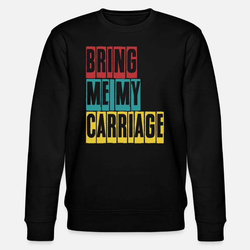 Cocher de calèche Cochers - Sweat bio CHANGER Stanley/Stella Unisexe - noir