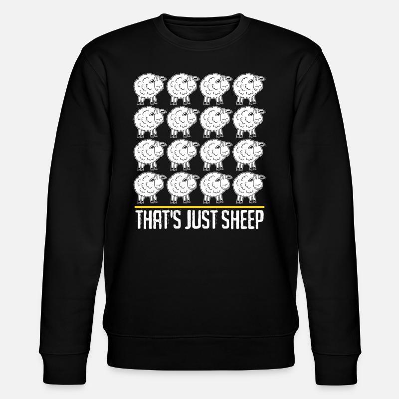 Beaucoup de moutons - Sweat bio CHANGER Stanley/Stella Unisexe - noir