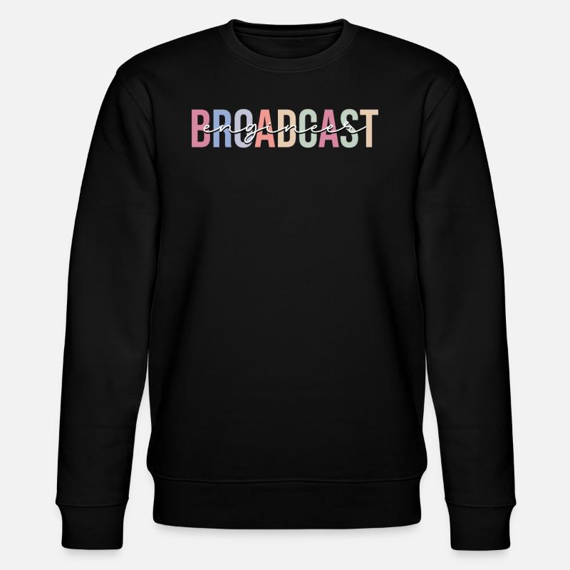 Broadcasting technician technology - Stanley/Stella CHANGER Unisex Organic Sweatshirt - black