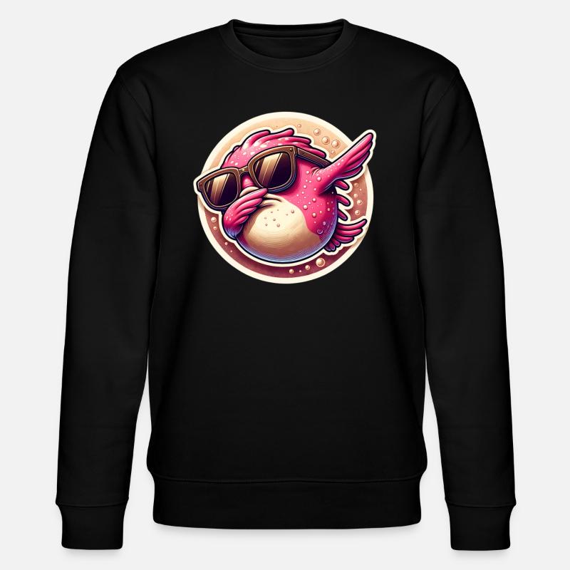 Poisson blob - Sweat bio CHANGER Stanley/Stella Unisexe - noir