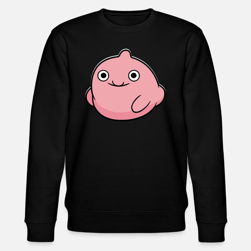 Blobfish - Stanley/Stella Unisex Bio-Sweatshirt CHANGER  - Schwarz