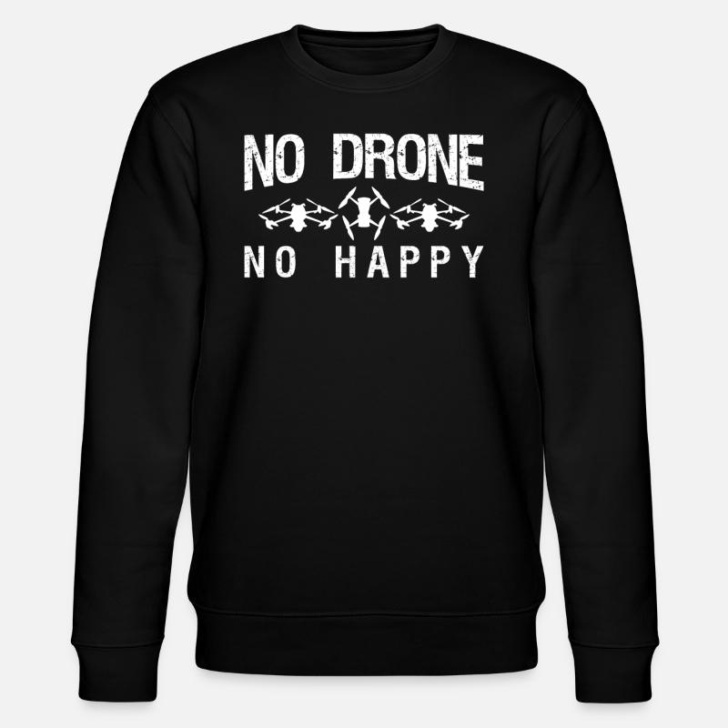 FPV Drone Drones Quadricoptère - Sweat bio CHANGER Stanley/Stella Unisexe - noir