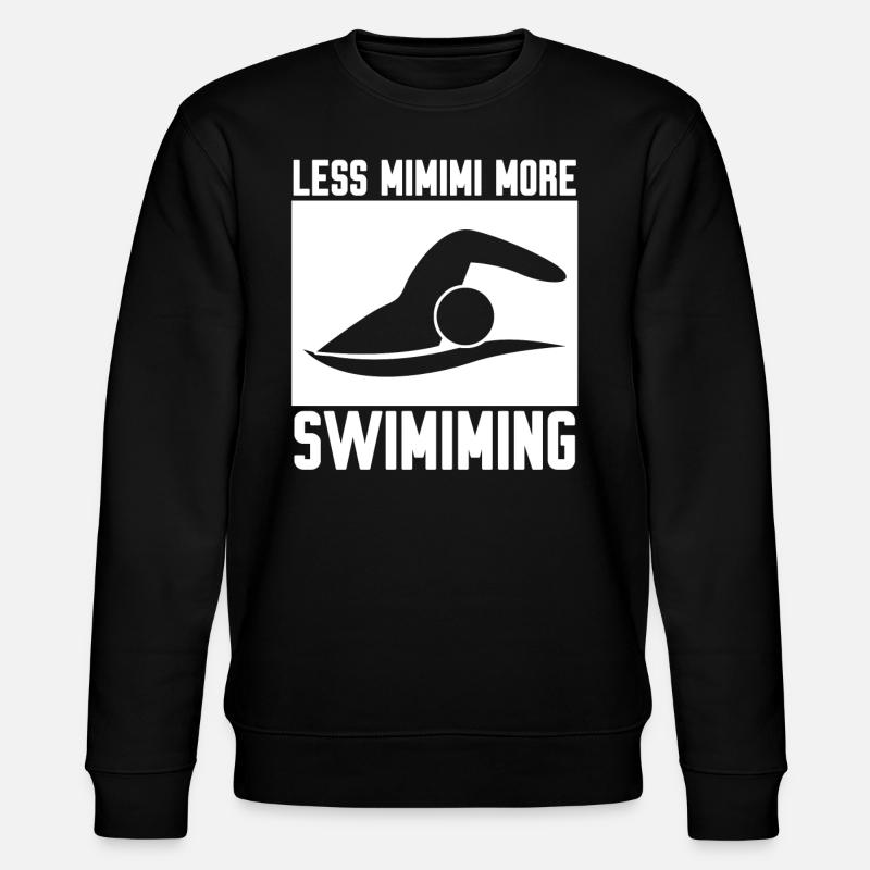 Triathlon Nageur Natation - Sweat bio CHANGER Stanley/Stella Unisexe - noir