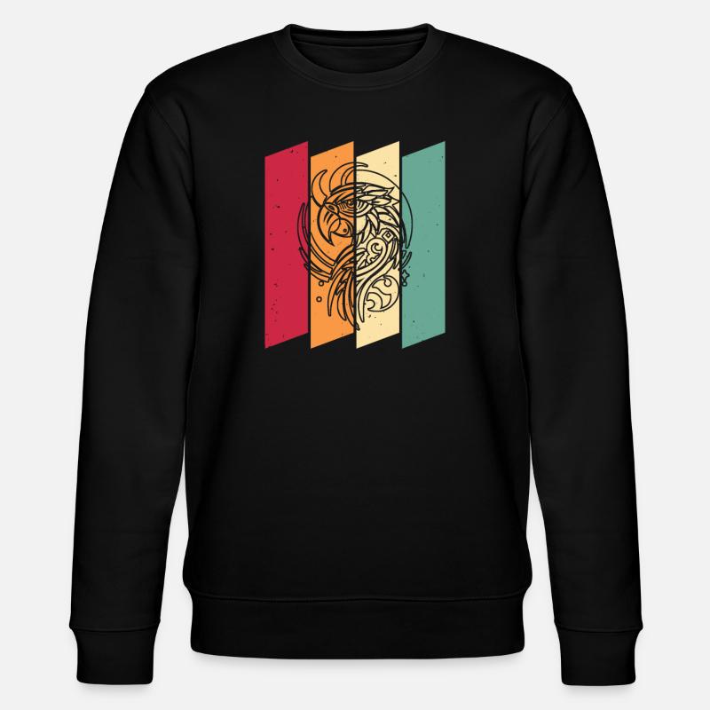 Phases de lune Parrot - Sweat bio CHANGER Stanley/Stella Unisexe - noir