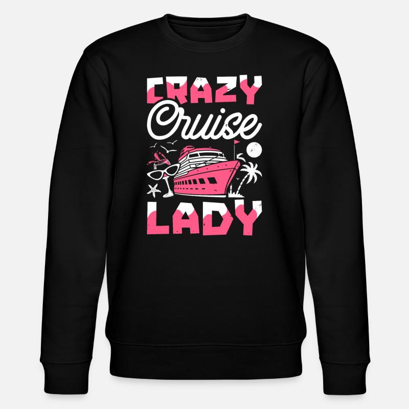 Kreuzfahrt - Stanley/Stella Unisex Bio-Sweatshirt CHANGER  - Schwarz