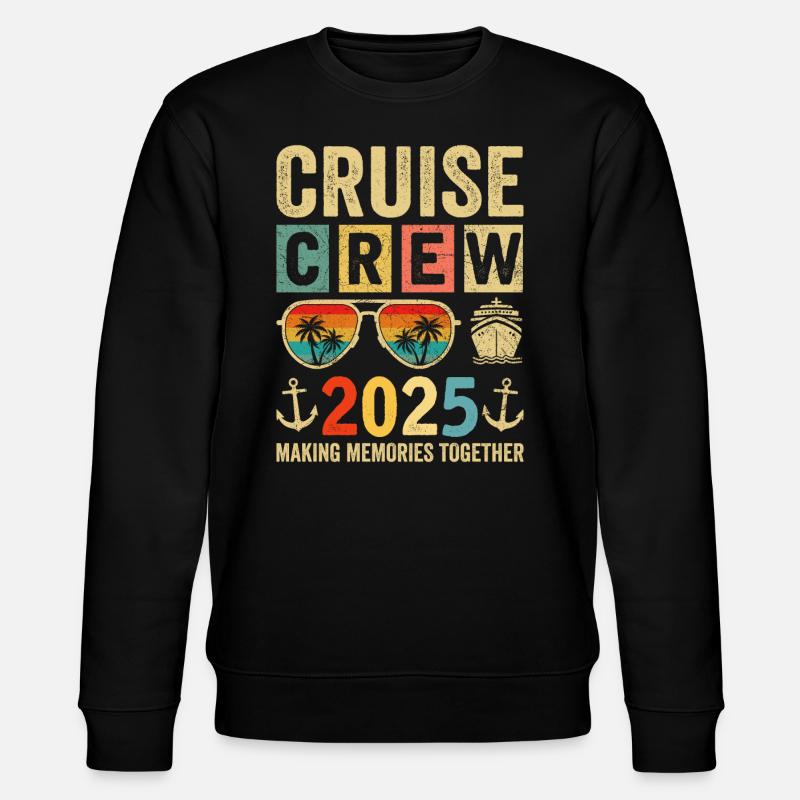Équipage de croisière 2025 - Sweat bio CHANGER Stanley/Stella Unisexe - noir