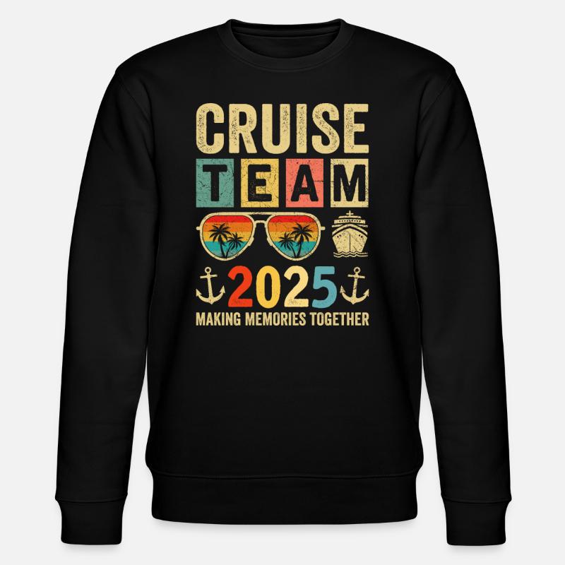 Équipe de croisière 2025 - Sweat bio CHANGER Stanley/Stella Unisexe - noir