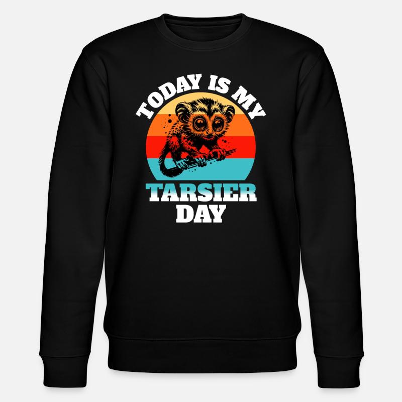 Koboldmaki Tarsier - Sweat bio CHANGER Stanley/Stella Unisexe - noir