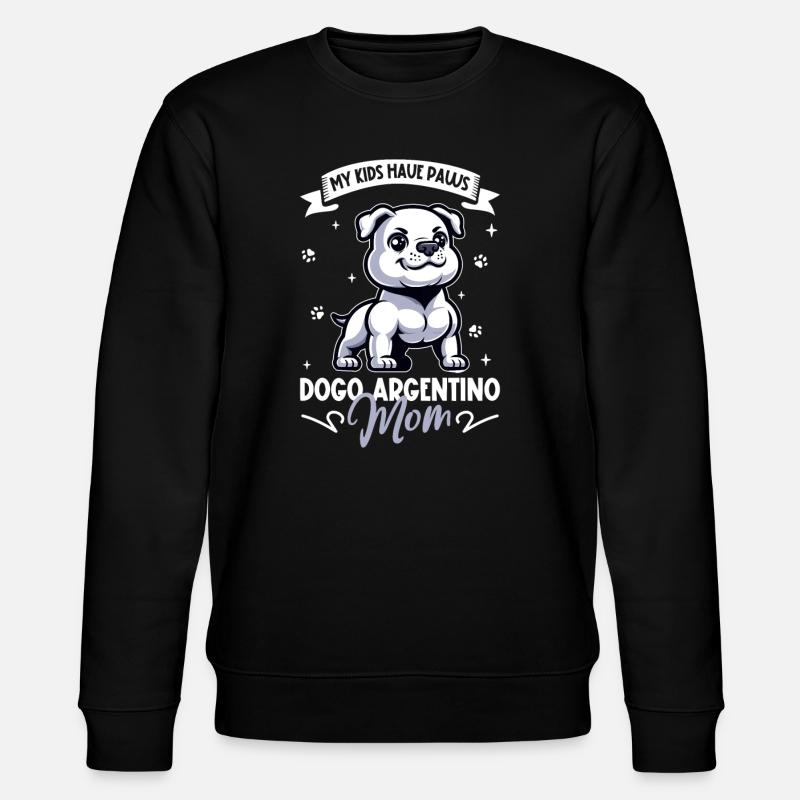 Dogue Argentino Maman - Sweat bio CHANGER Stanley/Stella Unisexe - noir