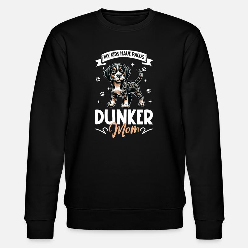 Dunker Mama - Stanley/Stella Unisex Bio-Sweatshirt CHANGER  - Schwarz